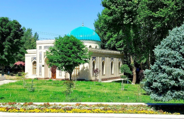 Der Park von Babur in Andijan