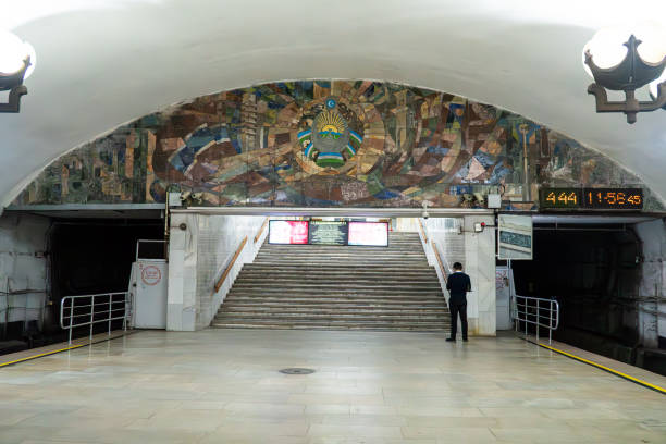Tashkent Uzbekistan Metro Station